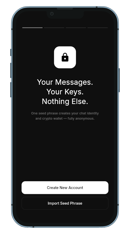 Cipher Welcome — Your Messages. Your Keys. Nothing Else.